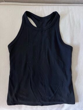 Athleta Black Racerback Tank Top